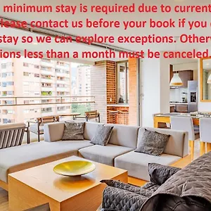 Dos Maderos Poblado Medellin 1 Month Minimum Stay Appartement Medellín