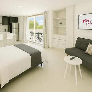 아파트 Loft Moderno En El Poblado Con Vista Y Parqueadero Mio Lofts 메딜린