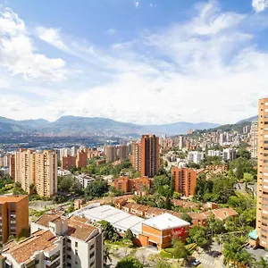 Poblado View Class / Big Balcony Appartement Medellín