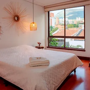 Apartament Comfort Con Bano Privado En Poblado-a1