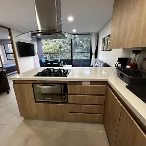 Stylish Mountain View Apartmán Medellín