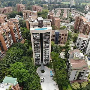 Luxe Class El Poblado Suites By Nomad Guru 아파트호텔 메딜린