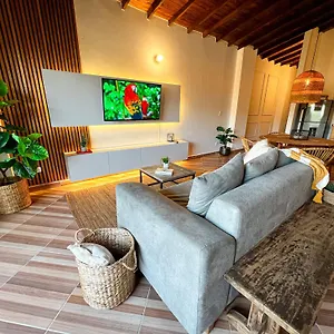 Estilo Bali Acogedor Iluminado-502-rome شقة ميديلين