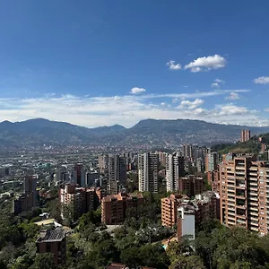아파트 Gran Loft Cerca Al Tesoro Y Al Lleras 121 메딜린