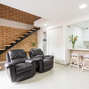 Hermoso Y Acogedor Apartamento Privado En El Centro De Appartement Medellín