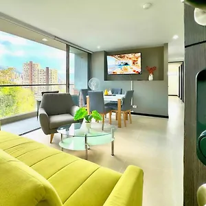 3br Ac Location Views El Poblado 아파트 *